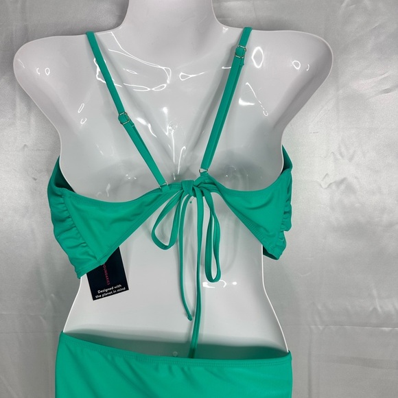NWT No Boundaries Teal One Piece Swimsuit size XXL (19) juniors - Picture 6 of 12